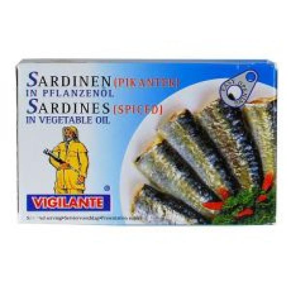 Sardinen scharf